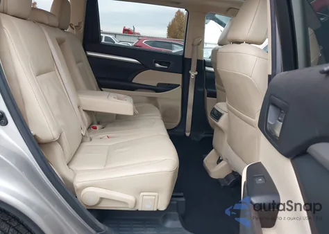 2016 Toyota Highlander Xle V6 from USA, damaged, VIN 5TDJKRFH8GS506621